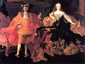 Emperor Francis I and Empress Maria Theresa